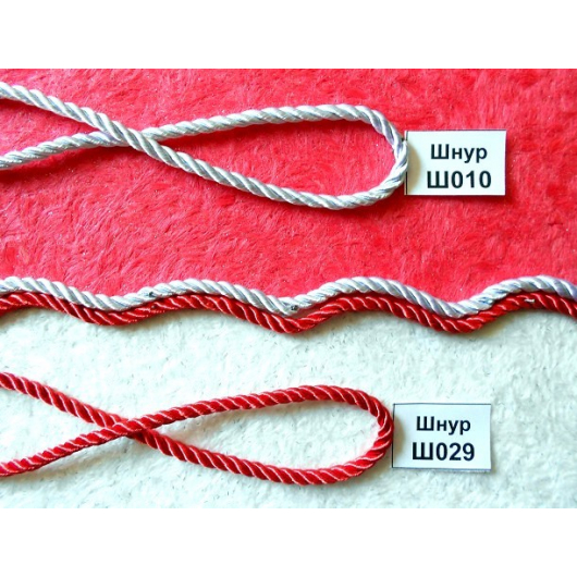 Декоративний шнур Limil 10 сріблястий - изображение 2 - интернет-магазин tricolor.com.ua